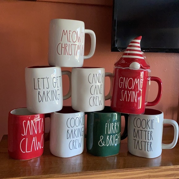 Rae Dunn Other - 2 for 35 Rae Dunn Holiday mugs 3 for 52